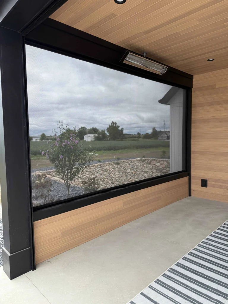 Get custom MagnaTrack motorized screens in Fort Wayne, IN from certified installers.